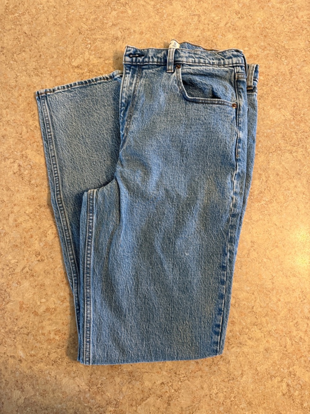 Abercrombie & Fitch 90s straight ultra high rise